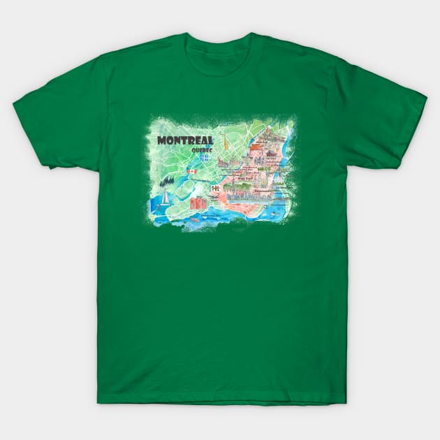 Montreal T-Shirt by artshop77